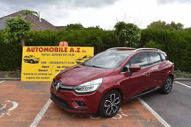 Renault Clio SW 1.5 dCi Energy Intens Airco/GPS, Auto's, Zwart, Adaptieve lichten, Bedrijf, 108 pk