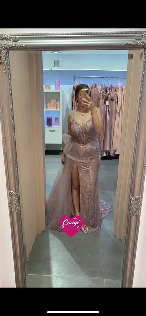 Robe Tonic lila paillettes, Vêtements | Femmes, Neuf, Taille 38/40 (M), Enlèvement ou Envoi, Violet