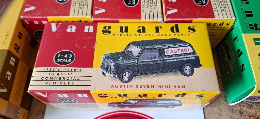 MINI Van Mk1 Austin CASTROL Oils 1/43 VANGUARDS Neuf + Box, Hobby en Vrije tijd, Modelauto's | 1:43, Ophalen of Verzenden, Nieuw