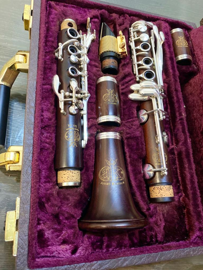 Amati ACL 514 Klarinet, Musique & Instruments, Instruments à vent | Clarinettes, Bois, Enlèvement
