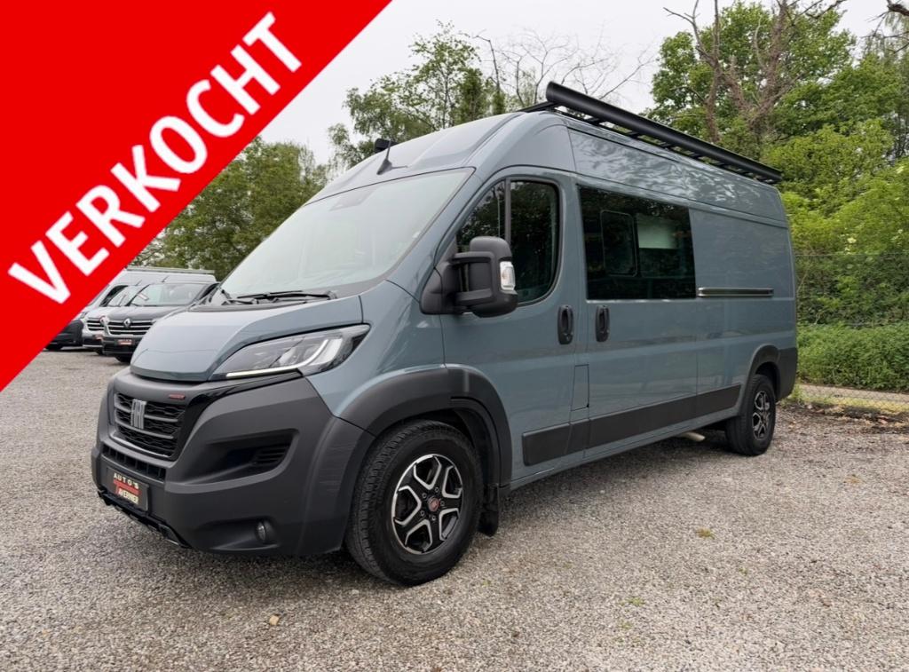 Fiat Ducato 2.3 // L3 H2 // 160 Pk // 6 Seats // Automaat //, 3000 kg, Stof, Bedrijf, 6 deurs