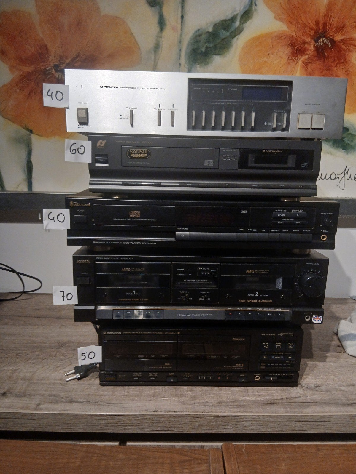 Audio componenten, Audio, Tv en Foto, Tuners, Ophalen