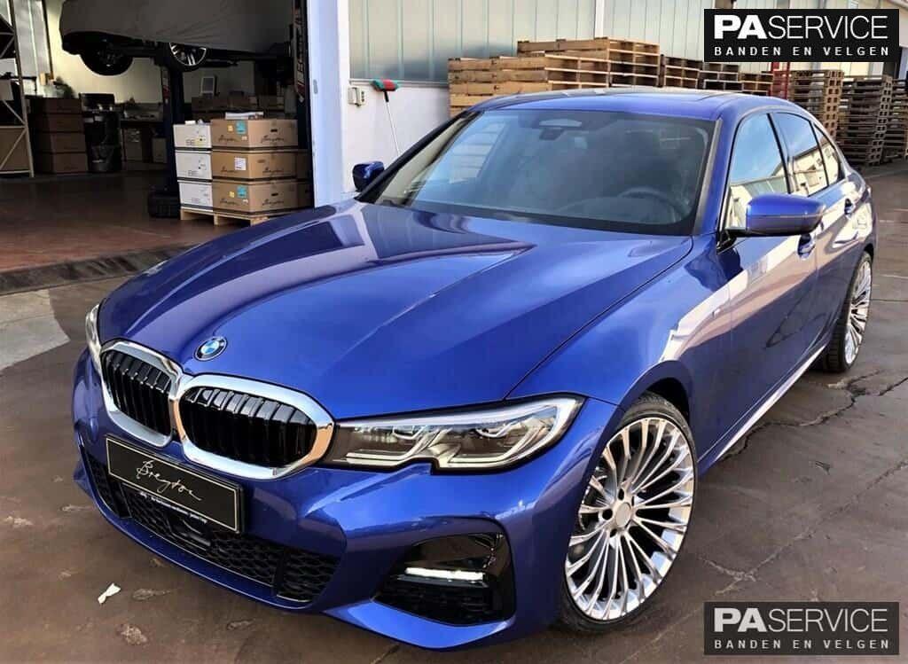 Nieuw 19 inch Breyton BMW 3 G20 breedset incl Bridgestone, Auto-onderdelen, Banden en Velgen, Velg(en), 19 inch, Ophalen of Verzenden