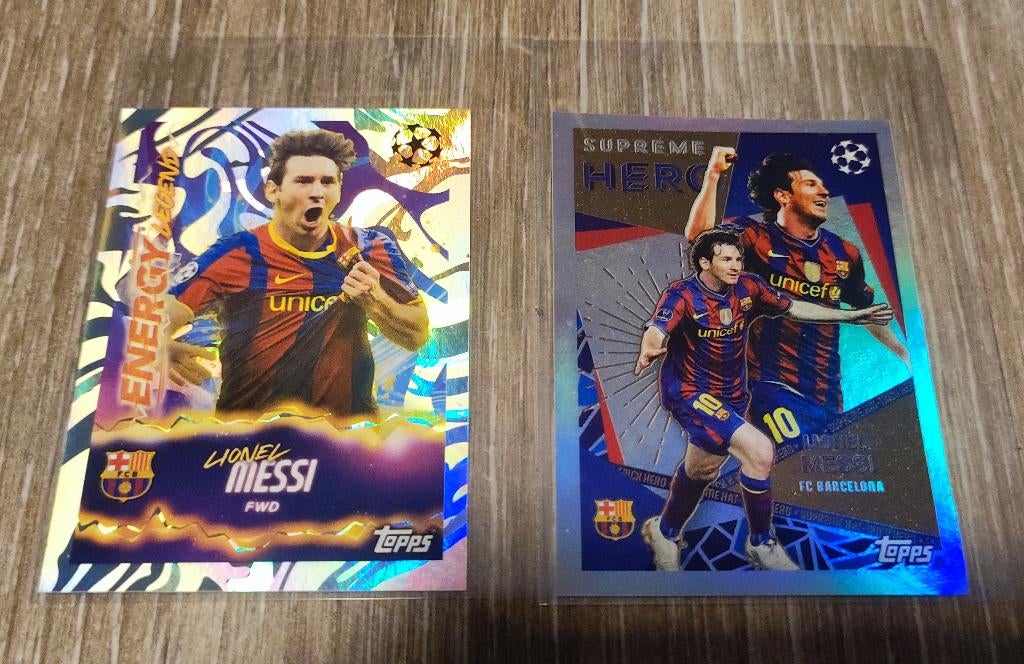 Lionel messi champions League stickers 2025/26  topps, Ophalen of Verzenden, Nieuw, Meerdere stickers