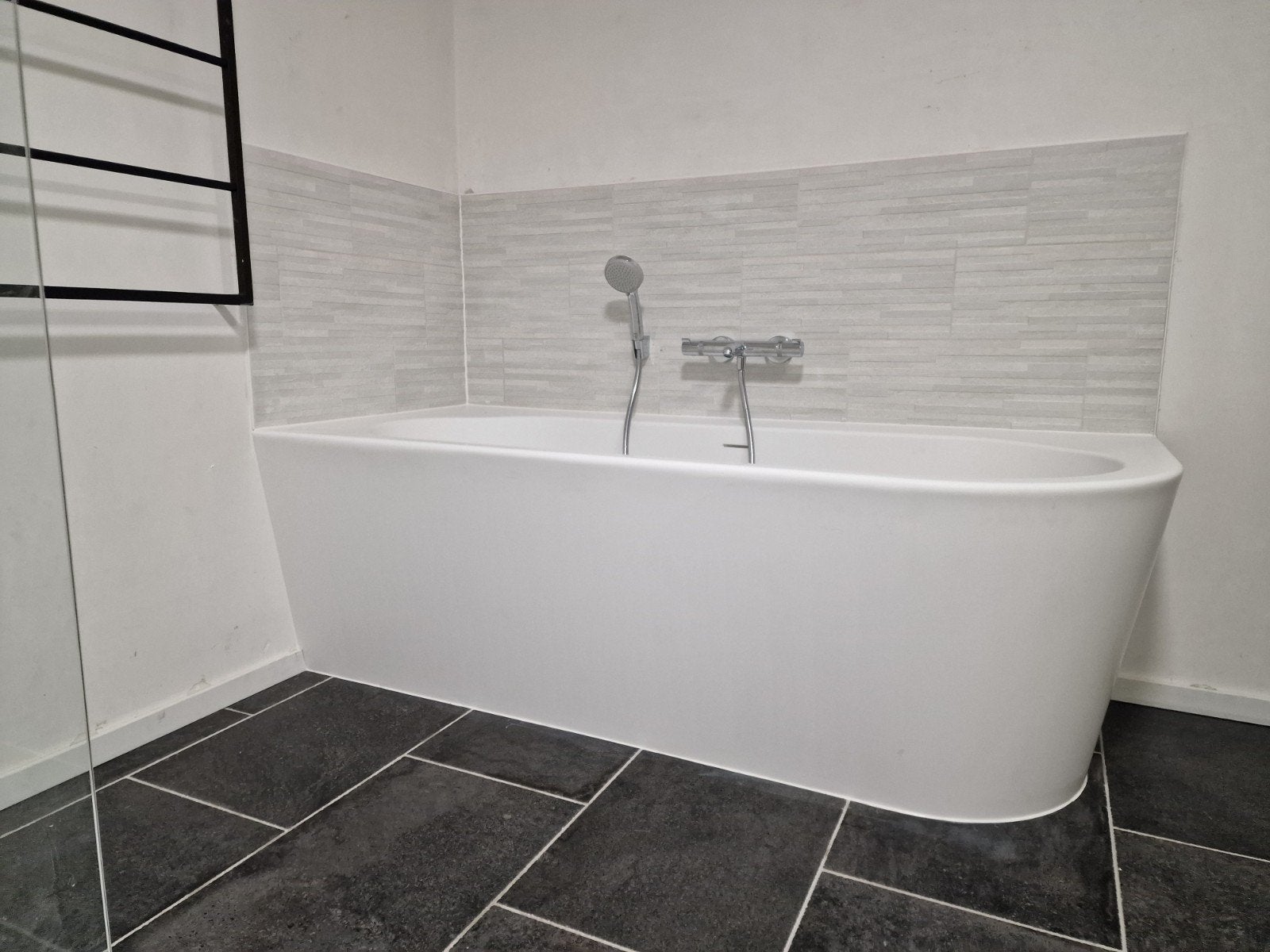 Baignoire d'angle 180cmx80, Enlèvement, Neuf