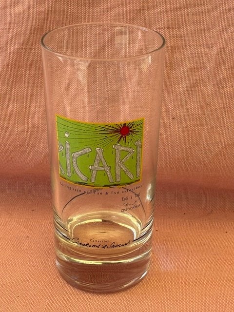 Ricard glas Créations La Réglisse Tsé-Tsé Associés, zonder.., Verzamelen, Ophalen of Verzenden, Zo goed als nieuw, Overige typen