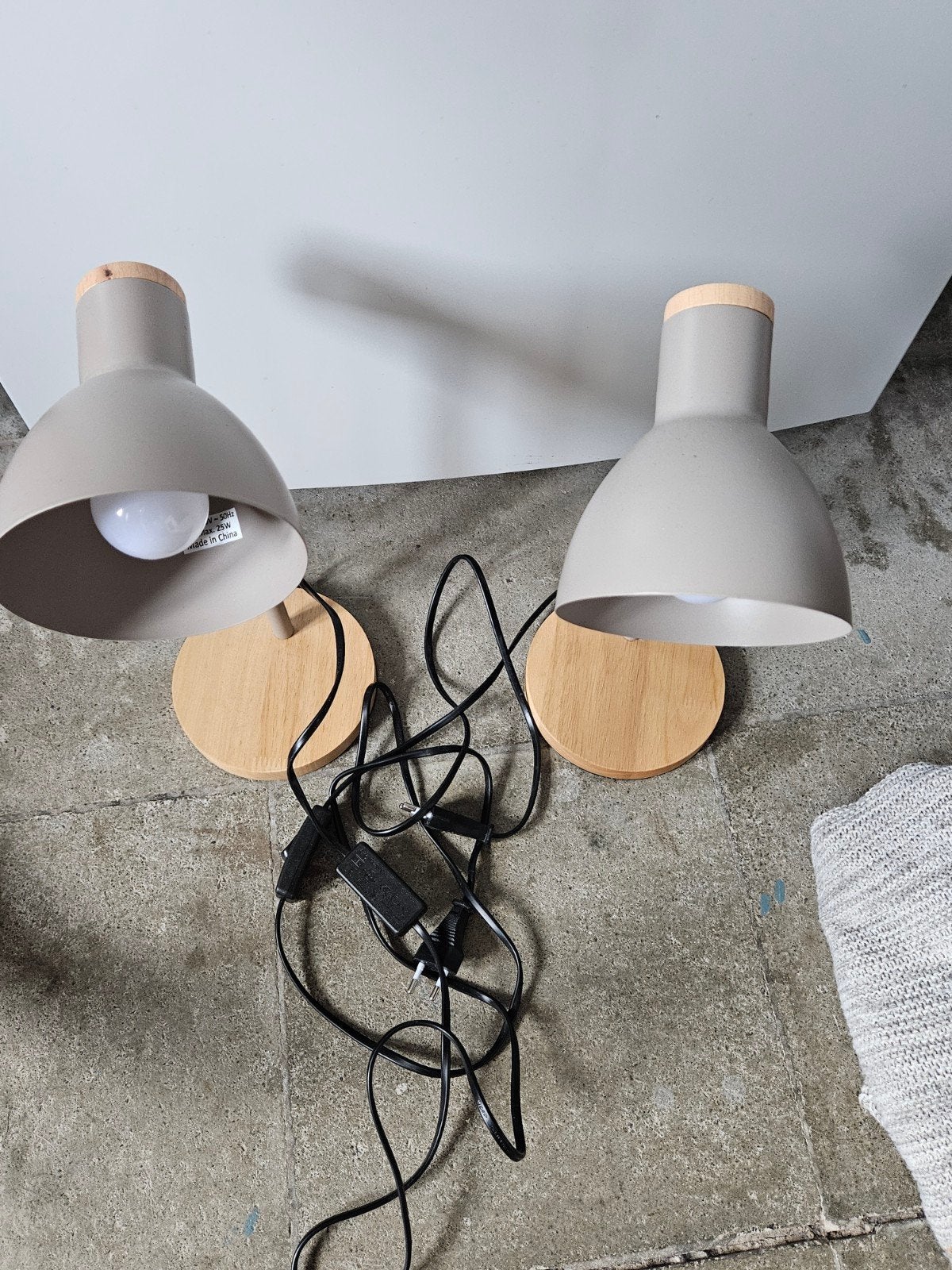 2 bureau lampen, Maison & Meubles, Enlèvement