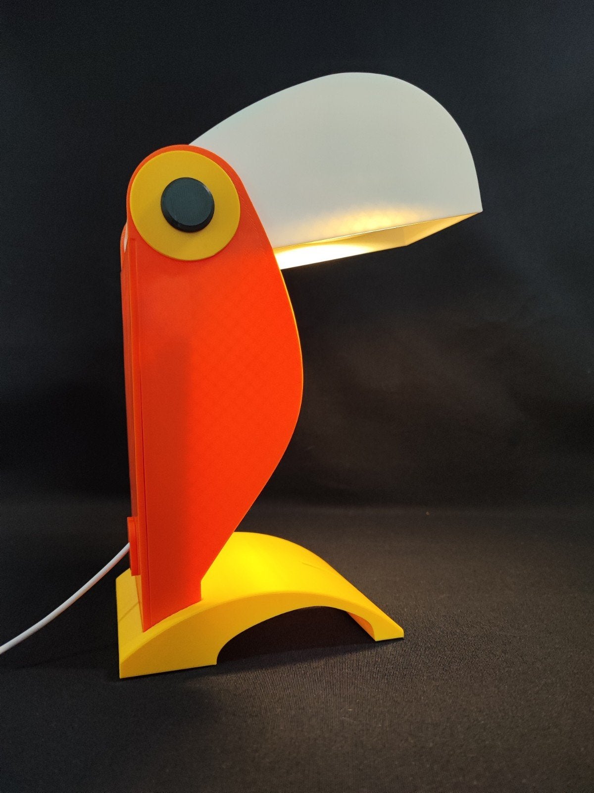 Lampe TOUCAN, Maison & Meubles, Lampes | Lampes de table, Neuf, Moins de 50 cm, Autres matériaux, Enlèvement ou Envoi