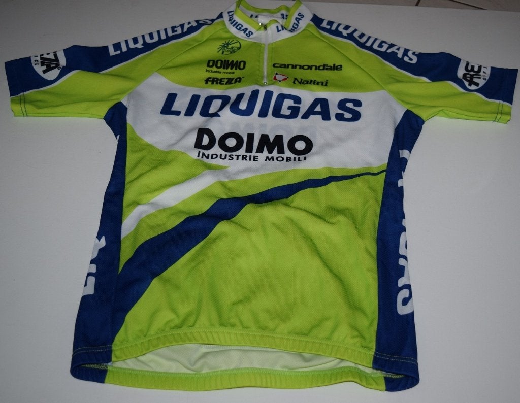 Cycling Jersey / Liquigas Doimo Cannondale / Wielertrui, Dames, Zo goed als nieuw, Nalini, Bovenkleding