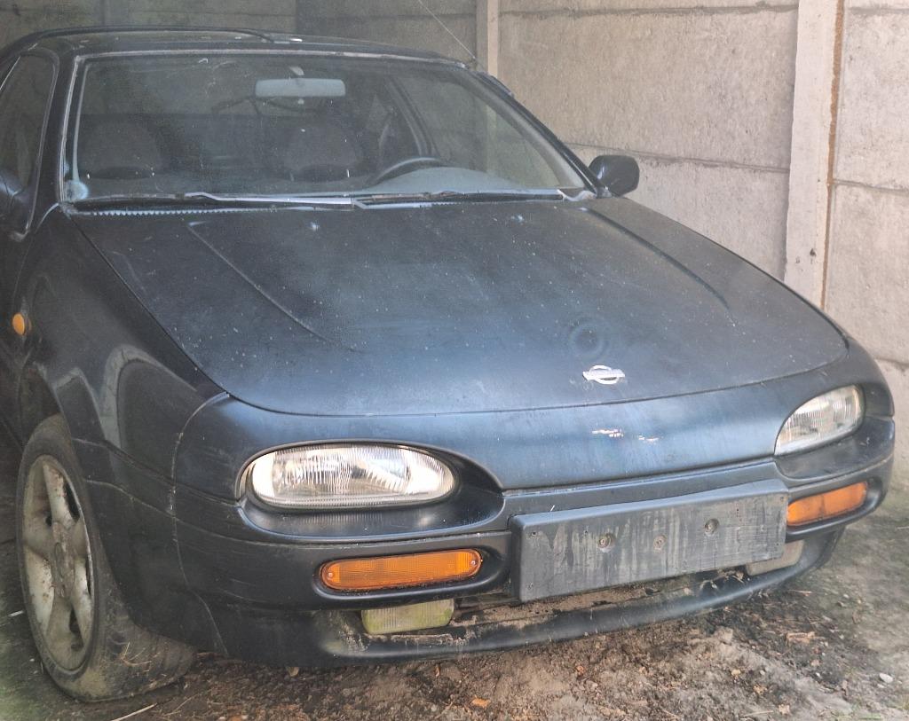 Nissan 100NX T-bar, Auto's, Voorwielaandrijving, Stof, Zwart, Handgeschakeld