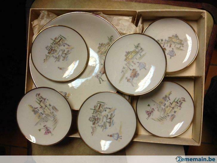 Winterling | service à biscuits VINTAGE porcelaine, Antiquités & Art