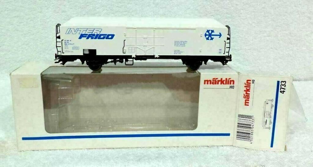4733 Marklin HO - Wagon/wagon interréfrigéré Inter-frigorifi, Neuf, Jg01618@telenet.be, Analogique, Enlèvement ou Envoi