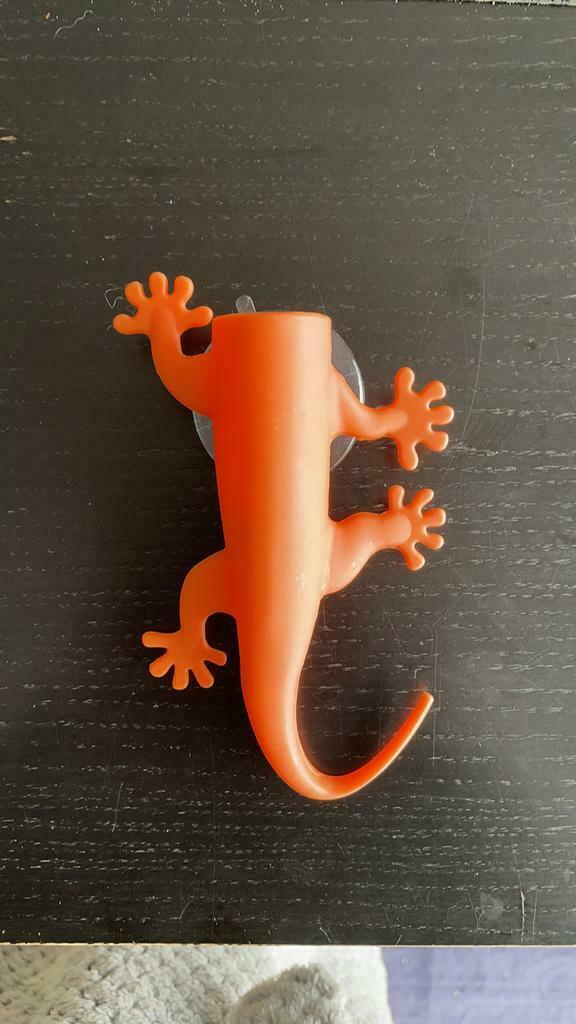 J-Me Larry Lizard tandenborstelhouder Larry The Hagedis, Ophalen of Verzenden, Gebruikt