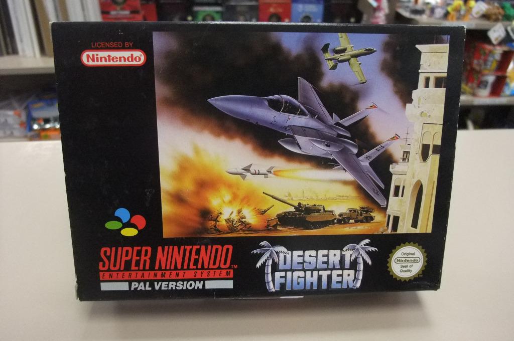 Desert Fighter (cib) ukv snes, Consoles de jeu & Jeux vidéo, Jeux | Nintendo Super NES, Nintendo, Shooter, Enlèvement ou Envoi