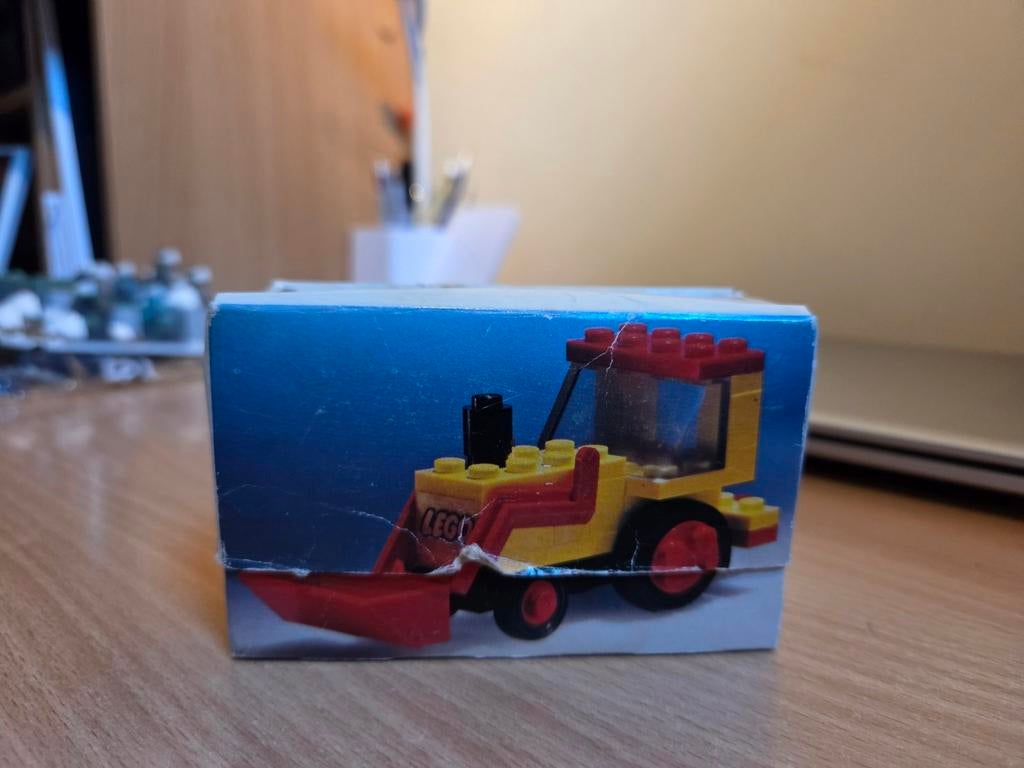 Lego 614 tracteur jaune et rouge de 1974, Enlèvement ou Envoi, Comme neuf, Ensemble complet, Lego