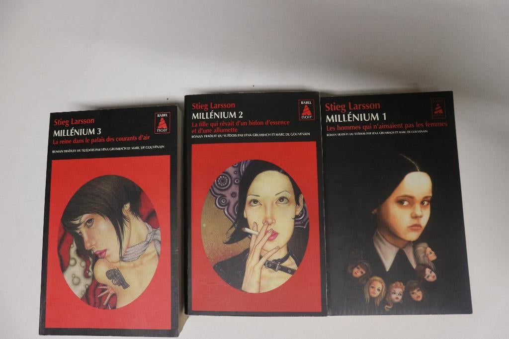 (lot) de trilogie van boeken MILLENIUM jaar 2005/2007, Ophalen of Verzenden, België