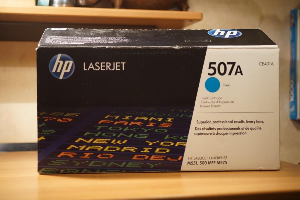 HP 507A cyan laserjet toner, Ophalen of Verzenden, Nieuw, Toner, HP
