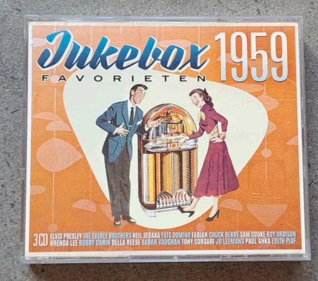 Jukebox Favorieten 1959 (3 cd), Cd's en Dvd's, Cd's | Verzamelalbums, Ophalen of Verzenden