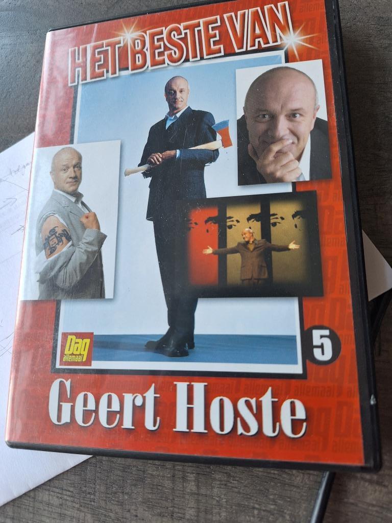 Geert Hoste DVD' Het beste van ' 104 minuten 2005, Cd's en Dvd's, Ophalen of Verzenden, Gebruikt, Stand-up of Theatershow