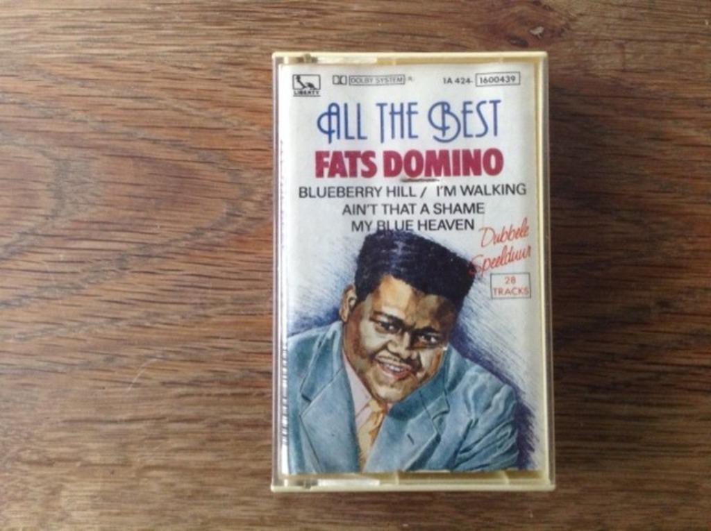muziekcassette fats domino, Enlèvement ou Envoi, Rock en Metal, 1 cassette audio, Originale