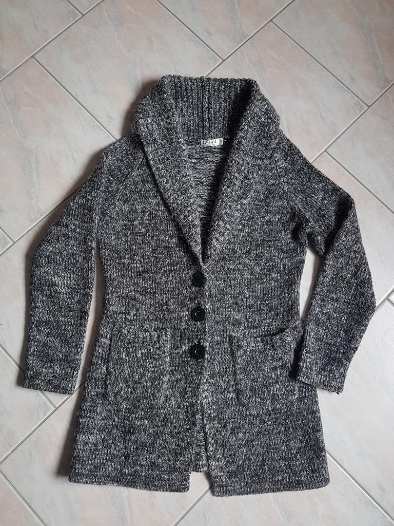 Gilet épais en laine, Taille 38/40 (M), Gris, Enlèvement ou Envoi, Leana