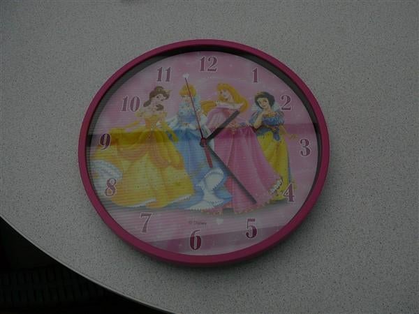 Mooie klok voor kinderkamer, Ophalen of Verzenden, Gebruikt, Klok