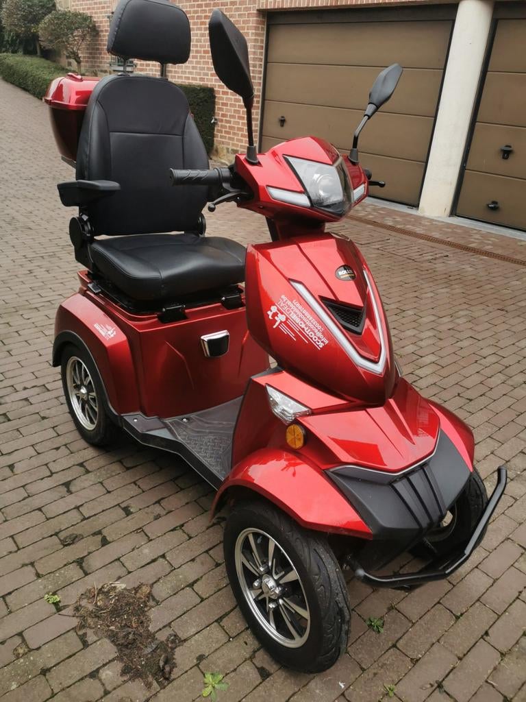 Trottinette électrique Mobitech Rollex 4 roues 0488826971, Divers, Enlèvement ou Envoi, Pliant, Comme neuf, Fauteuil roulant électrique