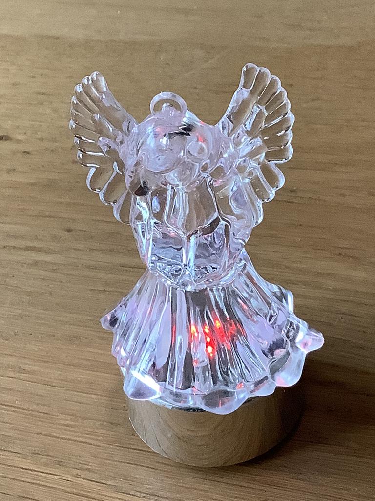 Engeltje met led-lichtje in verschillende kleuren, Ophalen of Verzenden, Nieuw