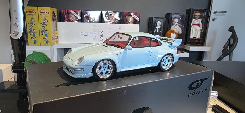 Porsche 911 (993) GT Coppa Florio Coupé 1:18 GT-Spirit, Enlèvement ou Envoi, Comme neuf, Voiture, Autres marques