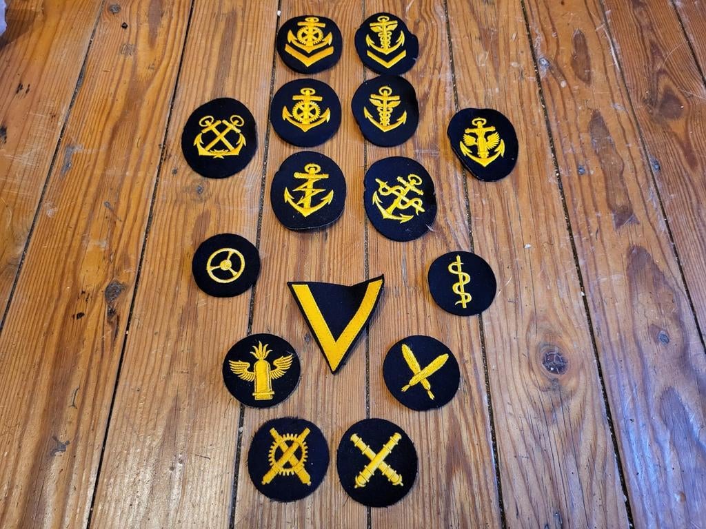 lot insignes specialistes KM, Allemagne 2WW, Ophalen of Verzenden