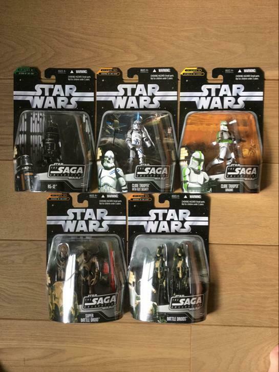 Star wars - The SAGA Collection 2006/2007 058 > 062, Ophalen of Verzenden, Nieuw, Actiefiguurtje