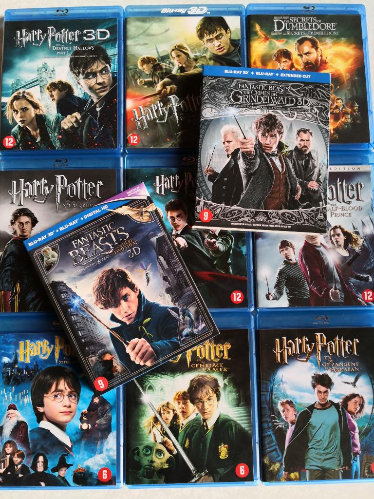 Blu-ray sets Harry Potter en Fantastic Beasts, Ophalen of Verzenden