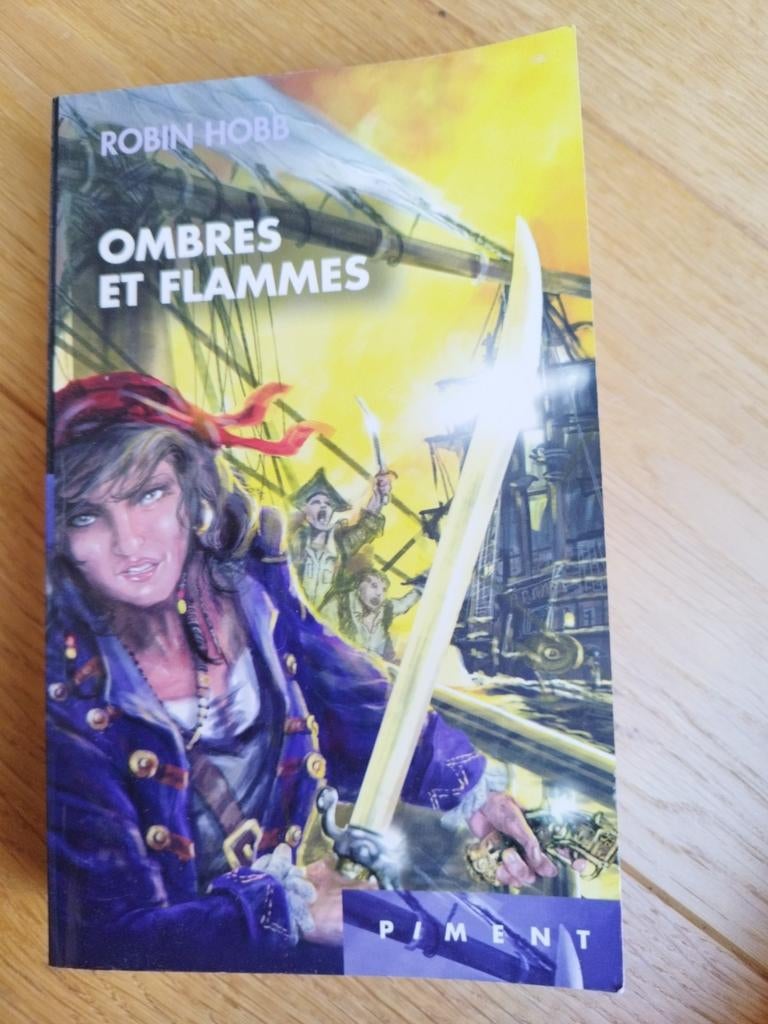 Les aventuriers de la mer 8 : Ombres et flammes - R. Hobb, Zo goed als nieuw