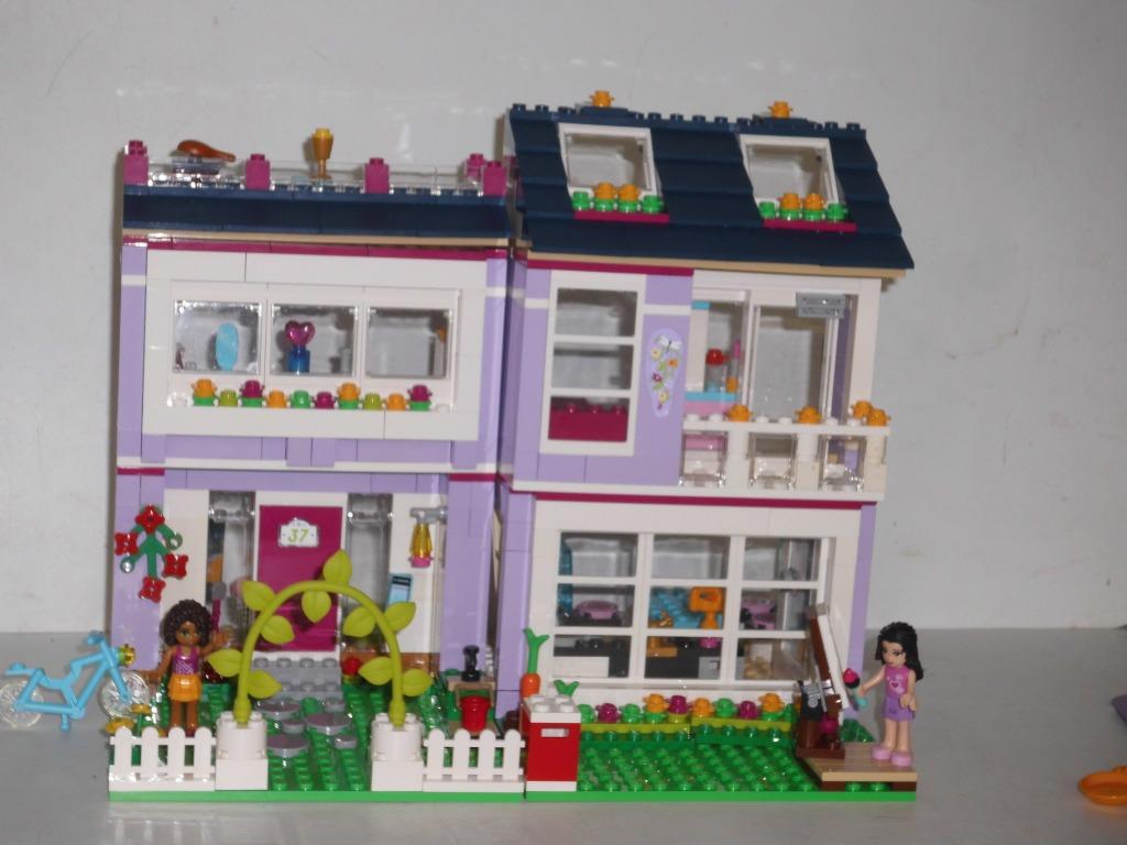 legofriends 41095  emma's huis, Ophalen of Verzenden, Gebruikt, Lego