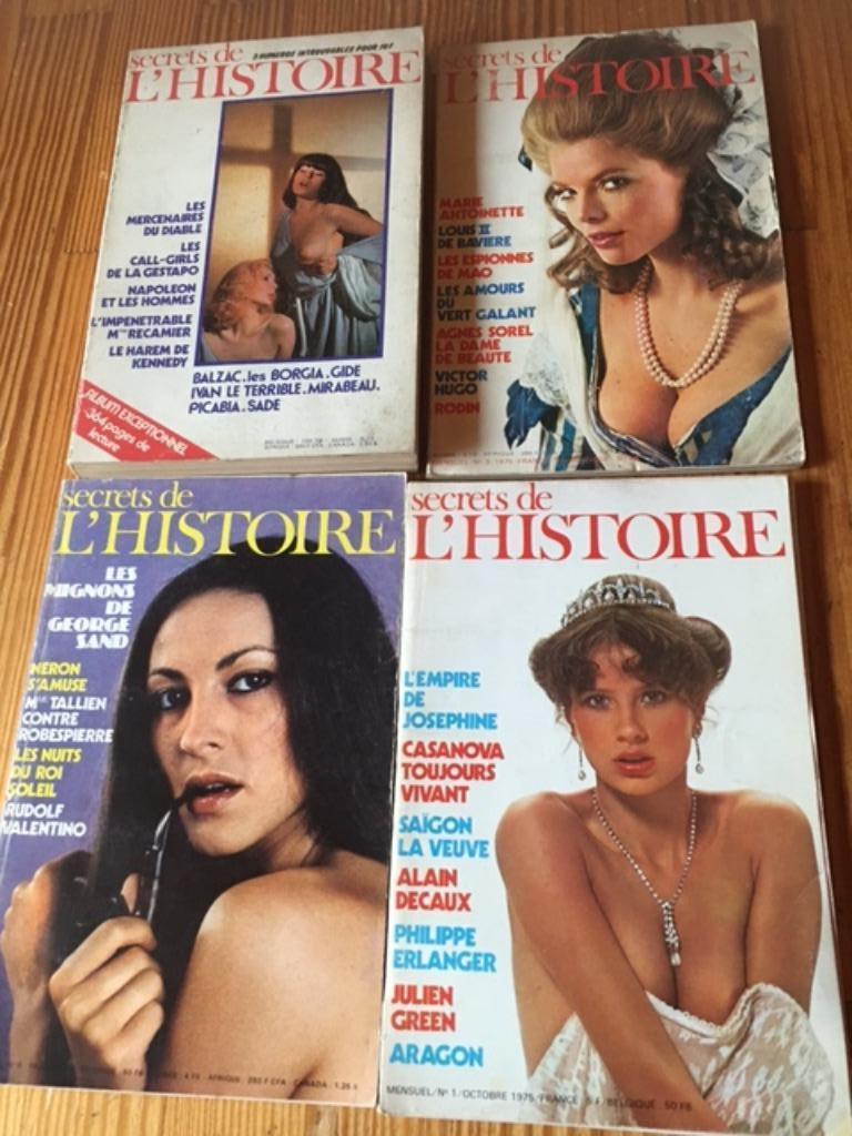 Secrets de l'histoire, 4 stuks, Ophalen of Verzenden