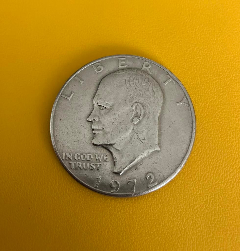 Amerikaanse Eisenhower dollar 1972, Enlèvement, Amérique du Nord, Monnaie en vrac, Argent