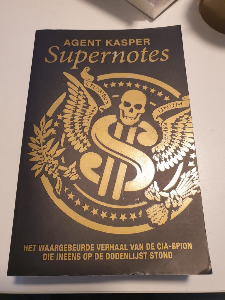 Luigi Carletti - Supernotes TRUE CRIME MISDAADBOEK, Enlèvement ou Envoi, Utilisé, Luigi Carletti; Agent Kasper