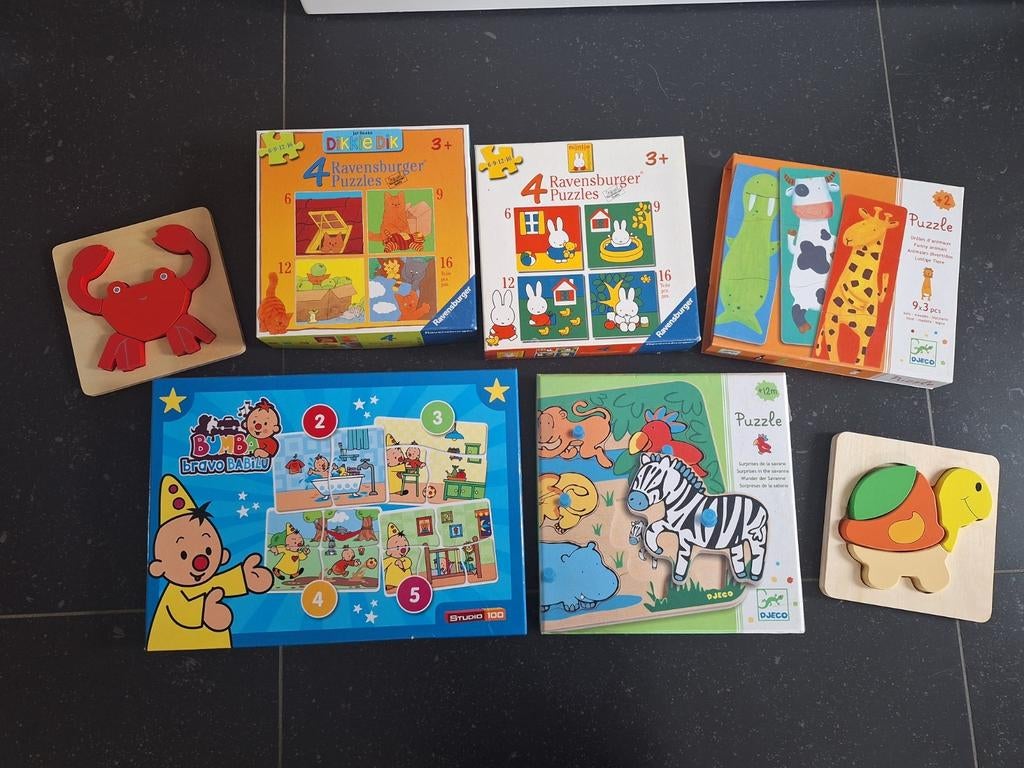 Puzzels, Kinderen en Baby's, Ophalen of Verzenden, Gebruikt