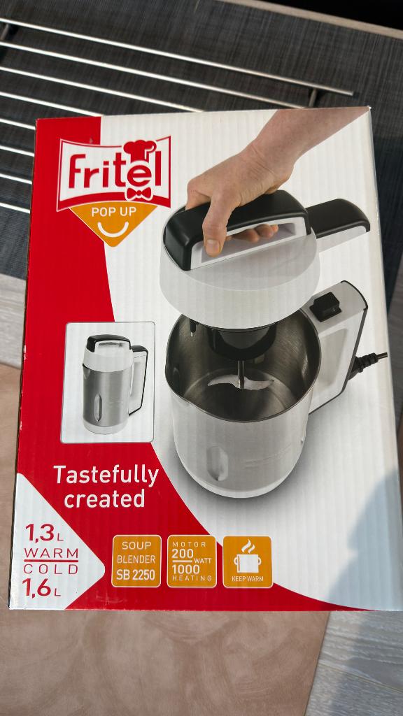 Machine à soupe Fritel, Enlèvement, Comme neuf, Mélangeur de soupe