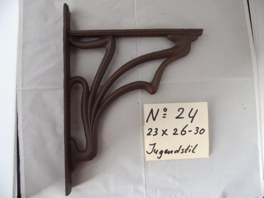 Plankdrager Jugendstil DUITS plankdragers hoeksteun hoek, Ophalen of Verzenden