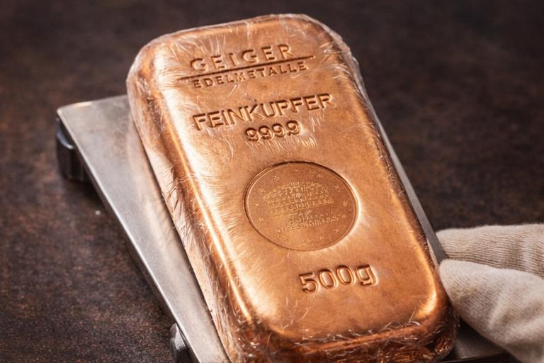 Lingot 500 gramme qualite premium, Enlèvement ou Envoi, Cuivre