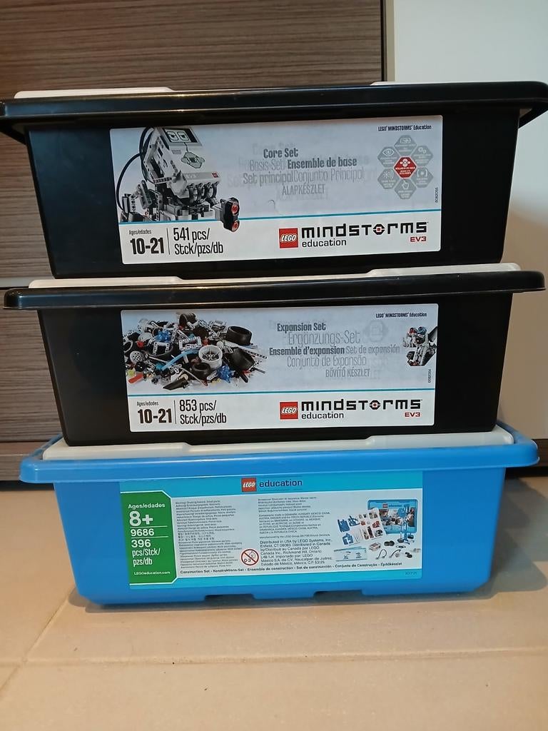 Mindstorms EV3 education pak, Enlèvement ou Envoi, Utilisé, Ensemble complet, Lego