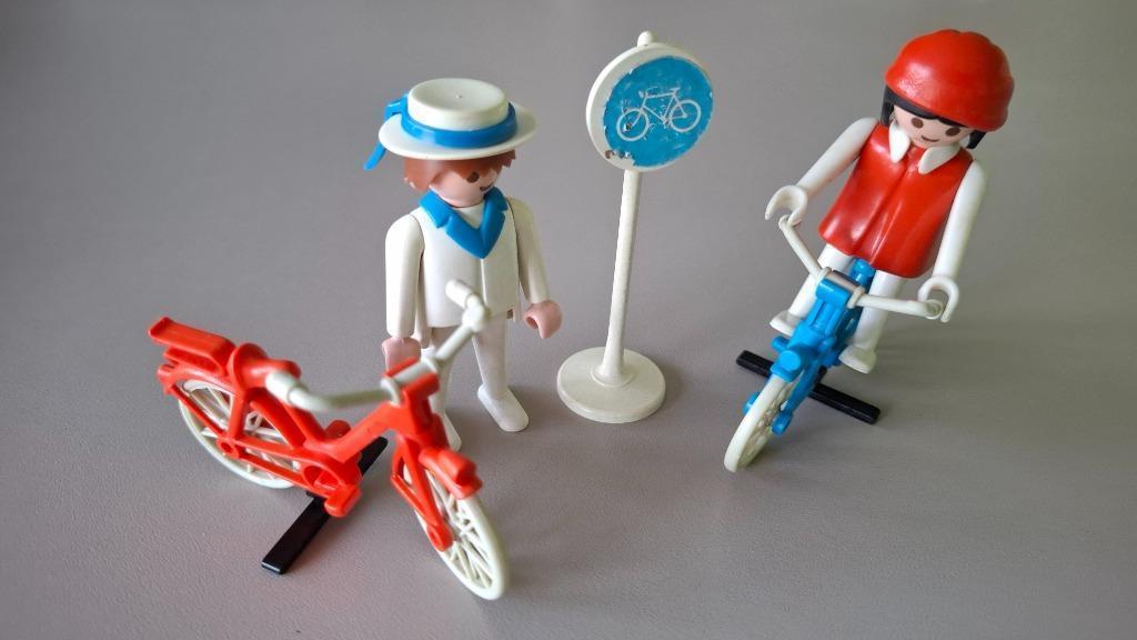 Playmobil Twee fietsers (3573), Enfants & Bébés, Jouets | Playmobil, Enlèvement, Utilisé, Ensemble complet