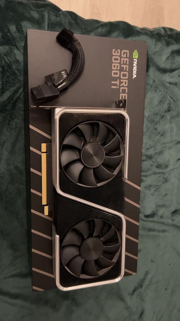 RTX 3060ti FE, Informatique & Logiciels, Cartes vidéo, Enlèvement, Comme neuf, Nvidia