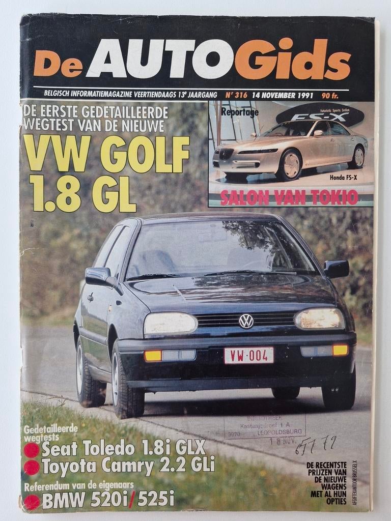 Autogids 316, Ophalen of Verzenden, Zo goed als nieuw