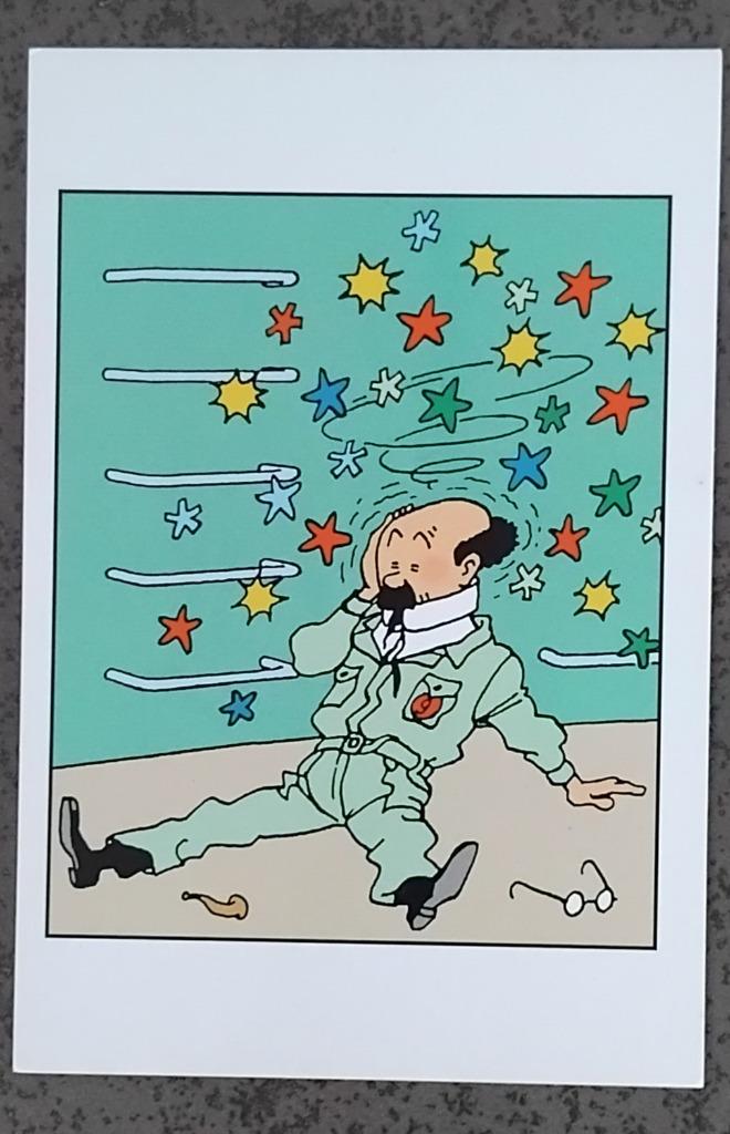 Carte postale : Hergé : Tintin/Kuifje, Enlèvement ou Envoi
