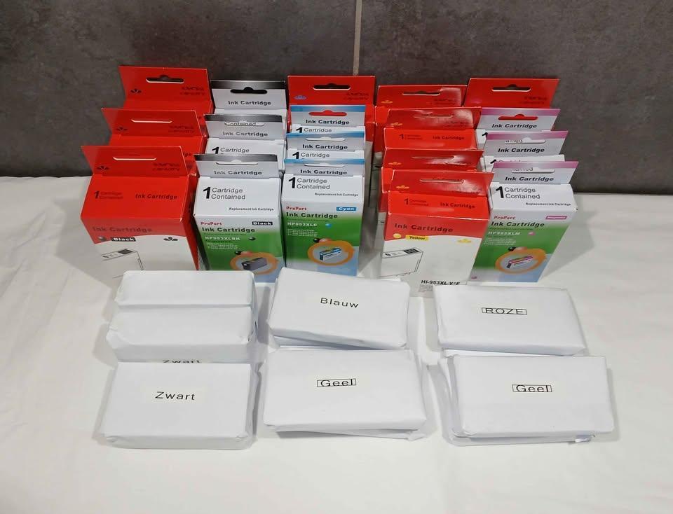 Grote partij HP 953 compatibele cartridges – 32 stuks, Enlèvement, Reconditionné, Cartridge, Huismerk