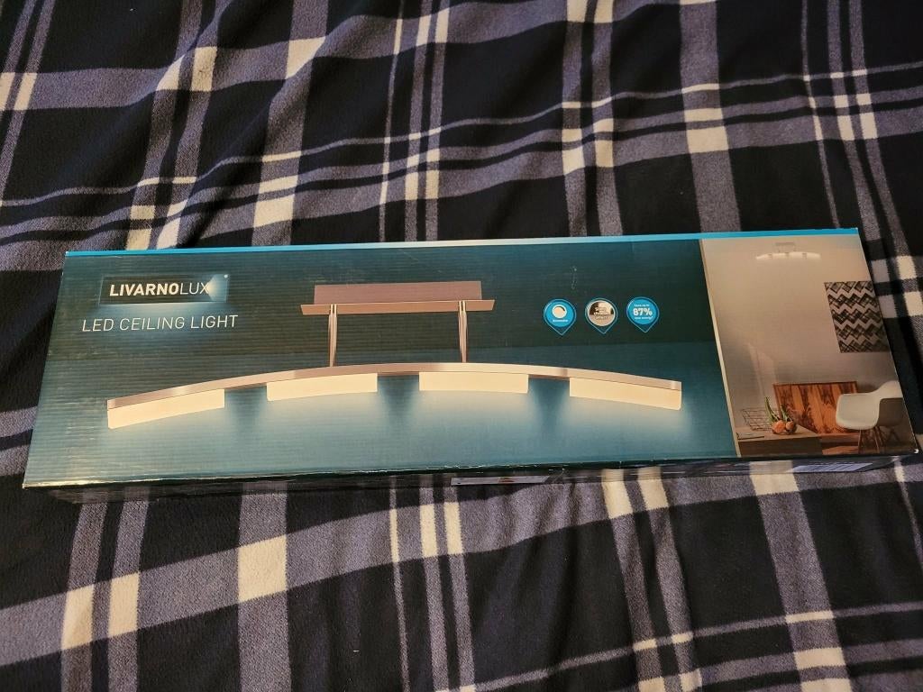 Plafonnier led Livarno neuf, Ophalen, Nieuw, Metaal