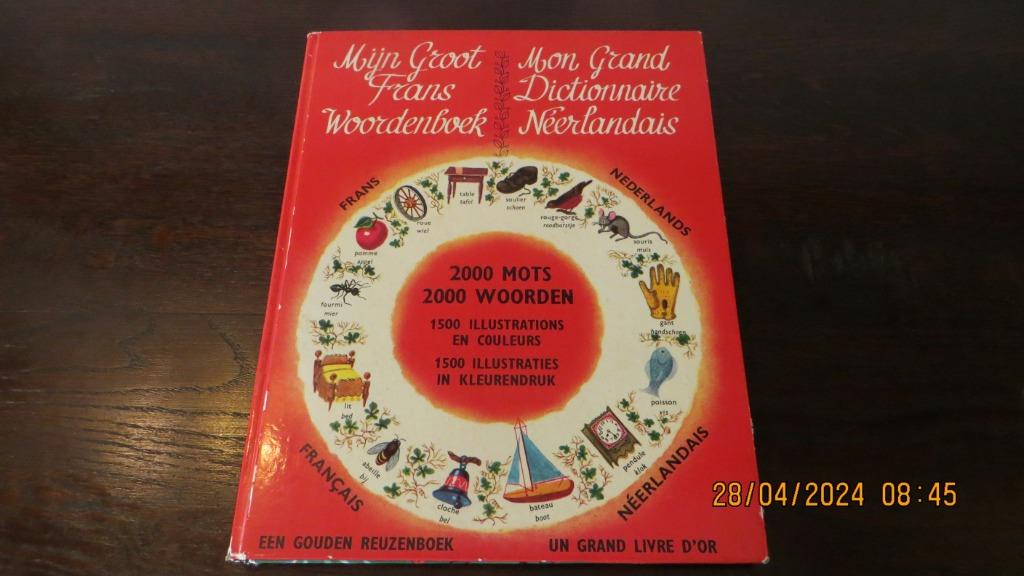 MijnGrootFrans Woordenboek-Mon Grand Dictionaire Néerlandais, Boeken, Woordenboeken, Gelezen, K. Walpole en A. Gabillon, Overige uitgevers