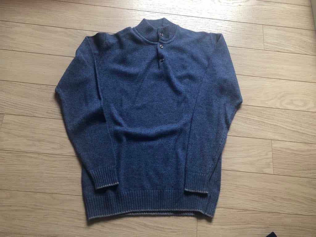 Blauwgrijze pull Buissonière & Boys, Gebruikt, Verzenden, Trui of Vest, Buissonière &Boys